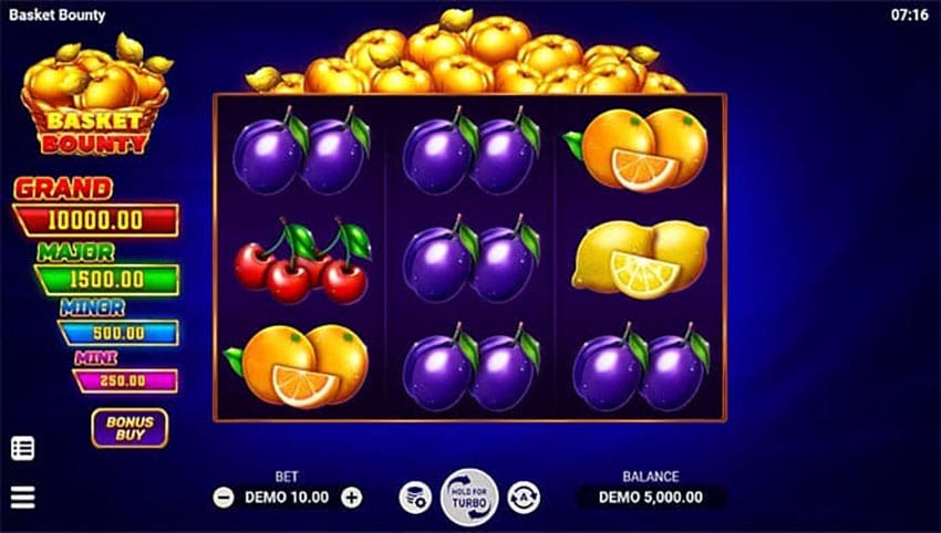 basket bounty — banner principale su SpiNight Casino