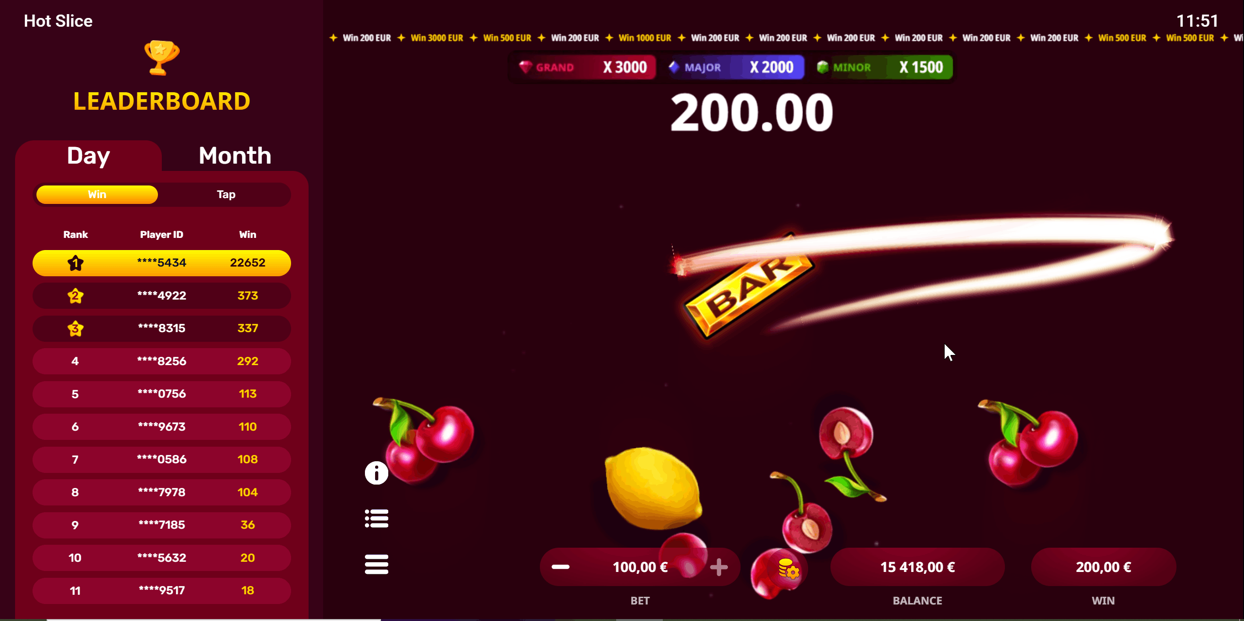hot slice slot — banner principale su SpiNight Casino